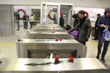 В Бакинском метро открылась фотовыставка "30 лет кровавой истории 20 Января" (ФОТО)