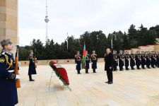 Президент Ильхам Алиев и Первая леди Мехрибан Алиева почтили светлую память шехидов 20 Января (ФОТО/ВИДЕО)