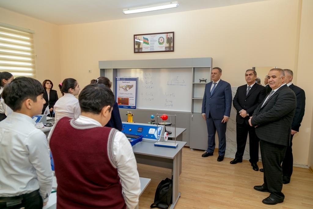 По инициативе Фонда Гейдара Алиева в Сальяне построено новое школьное здание (ФОТО)