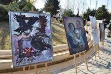 Семью Национального героя Мубариза Ибрагимова посетили участники проекта о Ходжалинском геноциде (ФОТО)