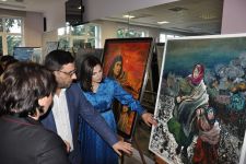 Семью Национального героя Мубариза Ибрагимова посетили участники проекта о Ходжалинском геноциде (ФОТО)