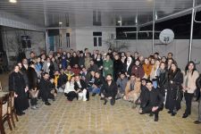 Семью Национального героя Мубариза Ибрагимова посетили участники проекта о Ходжалинском геноциде (ФОТО)