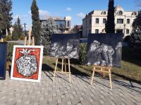 Семью Национального героя Мубариза Ибрагимова посетили участники проекта о Ходжалинском геноциде (ФОТО)