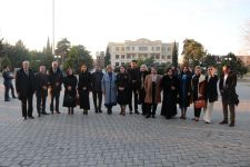 Семью Национального героя Мубариза Ибрагимова посетили участники проекта о Ходжалинском геноциде (ФОТО)