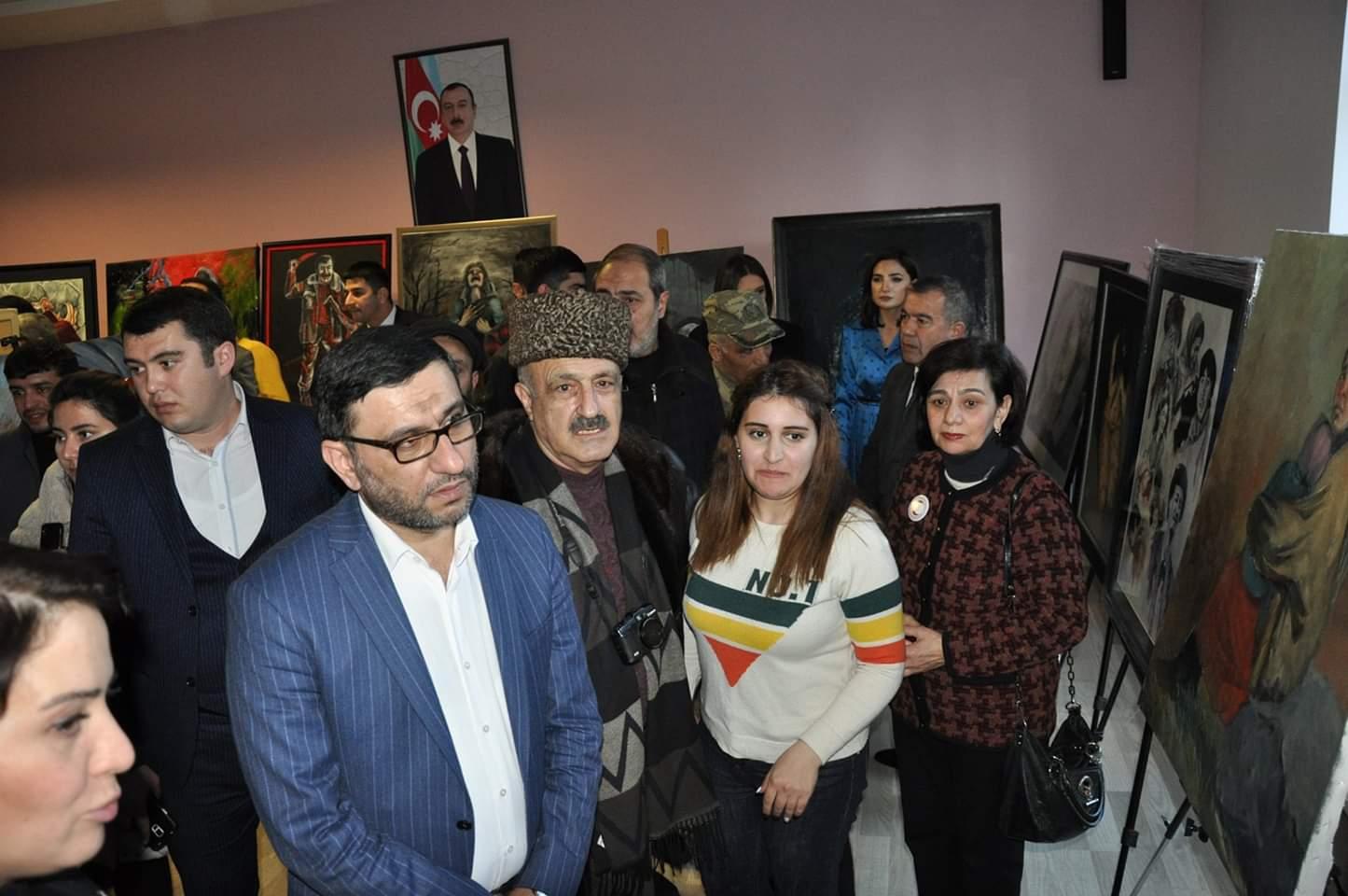 Семью Национального героя Мубариза Ибрагимова посетили участники проекта о Ходжалинском геноциде (ФОТО)