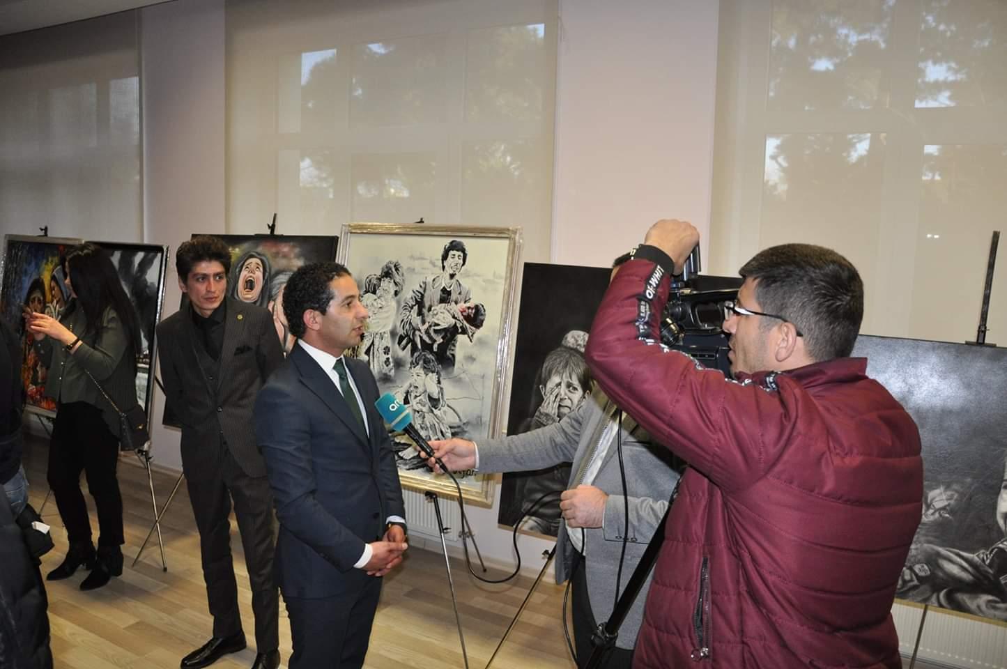 Семью Национального героя Мубариза Ибрагимова посетили участники проекта о Ходжалинском геноциде (ФОТО)