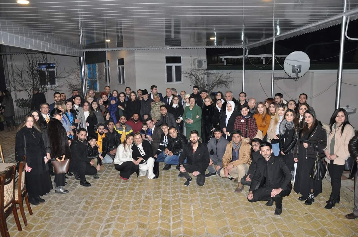 Семью Национального героя Мубариза Ибрагимова посетили участники проекта о Ходжалинском геноциде (ФОТО)