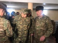 Полад Бюльбюльоглу отметил юбилей с военнослужащими (ВИДЕО, ФОТО)