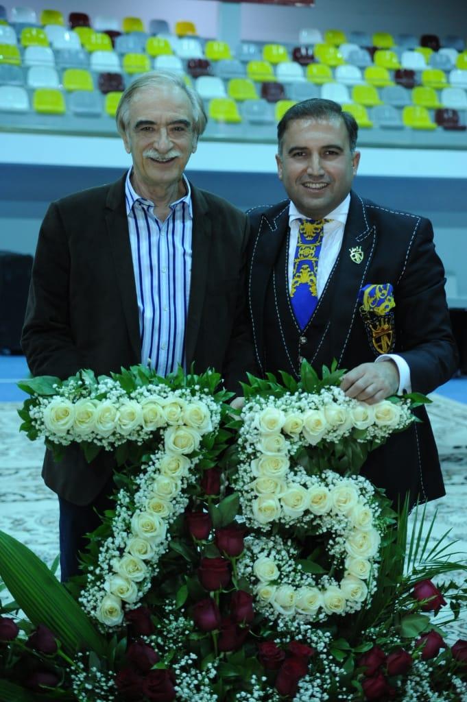 Полад Бюльбюльоглу отметил юбилей с военнослужащими (ВИДЕО, ФОТО)