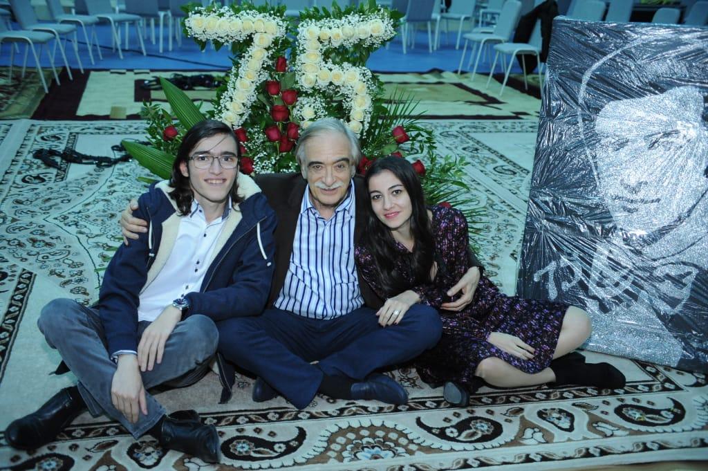 Полад Бюльбюльоглу отметил юбилей с военнослужащими (ВИДЕО, ФОТО)