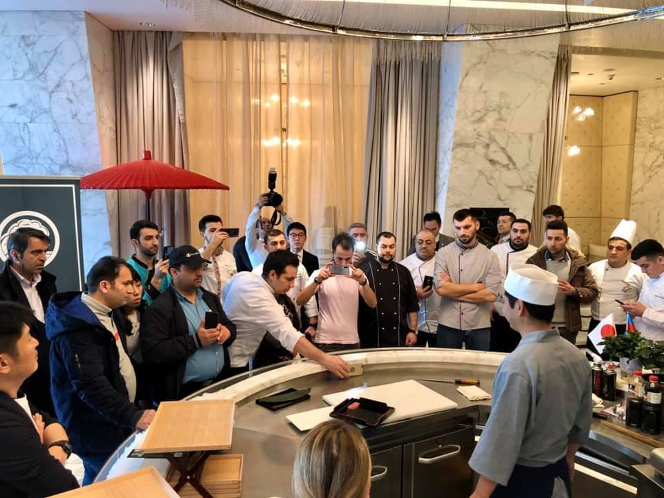 В Баку приготовили одно из самых дорогих блюд мира! Нуш олсун по-японски (ВИДЕО, ФОТО)
