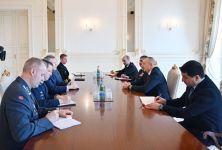 Президент Ильхам Алиев принял делегацию во главе с Верховным главнокомандующим Объединенных сил НАТО в Европе (ФОТО)