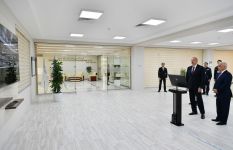 Президент Ильхам Алиев принял участие в открытии подстанции «Дюбенди» ОАО «Азерэнержи» (ФОТО) (версия 2)