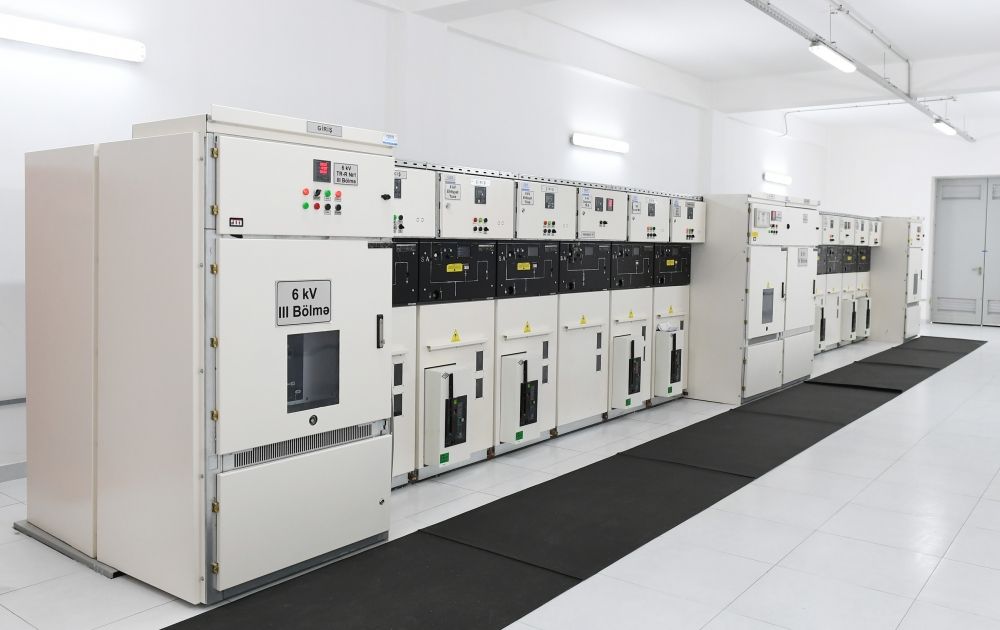 Президент Ильхам Алиев принял участие в открытии подстанции «Дюбенди» ОАО «Азерэнержи» (ФОТО) (версия 2)