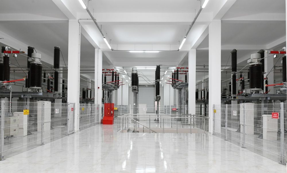 Президент Ильхам Алиев принял участие в открытии подстанции «Дюбенди» ОАО «Азерэнержи» (ФОТО) (версия 2)