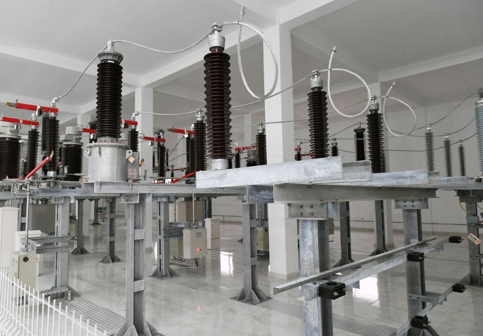 Президент Ильхам Алиев принял участие в открытии подстанции «Дюбенди» ОАО «Азерэнержи» (ФОТО) (версия 2)