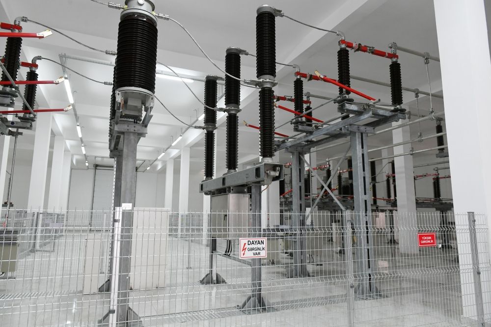 Президент Ильхам Алиев принял участие в открытии подстанции «Дюбенди» ОАО «Азерэнержи» (ФОТО) (версия 2)