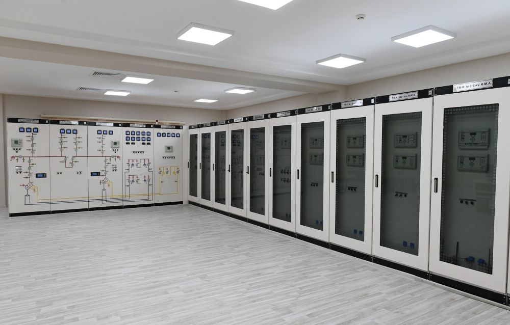 Президент Ильхам Алиев принял участие в открытии подстанции «Дюбенди» ОАО «Азерэнержи» (ФОТО) (версия 2)