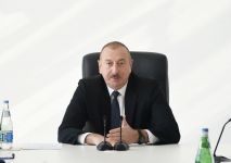 Президент Ильхам Алиев принял участие в церемонии открытия центра ASAN xidmət в Кюрдамире (ФОТО) (версия 2)