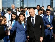 Президент Ильхам Алиев принял участие в церемонии открытия центра ASAN xidmət в Кюрдамире (ФОТО) (версия 2)
