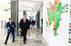 Президент Ильхам Алиев принял участие в церемонии открытия центра ASAN xidmət в Кюрдамире (ФОТО) (версия 2)