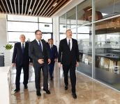 Президент Ильхам Алиев принял участие в церемонии открытия центра ASAN xidmət в Кюрдамире (ФОТО) (версия 2)