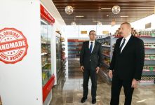 Президент Ильхам Алиев принял участие в церемонии открытия центра ASAN xidmət в Кюрдамире (ФОТО) (версия 2)