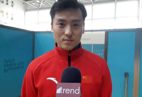 Очень люблю Национальную арену гимнастики в Баку - Олимпийский чемпион по прыжкам на батуте