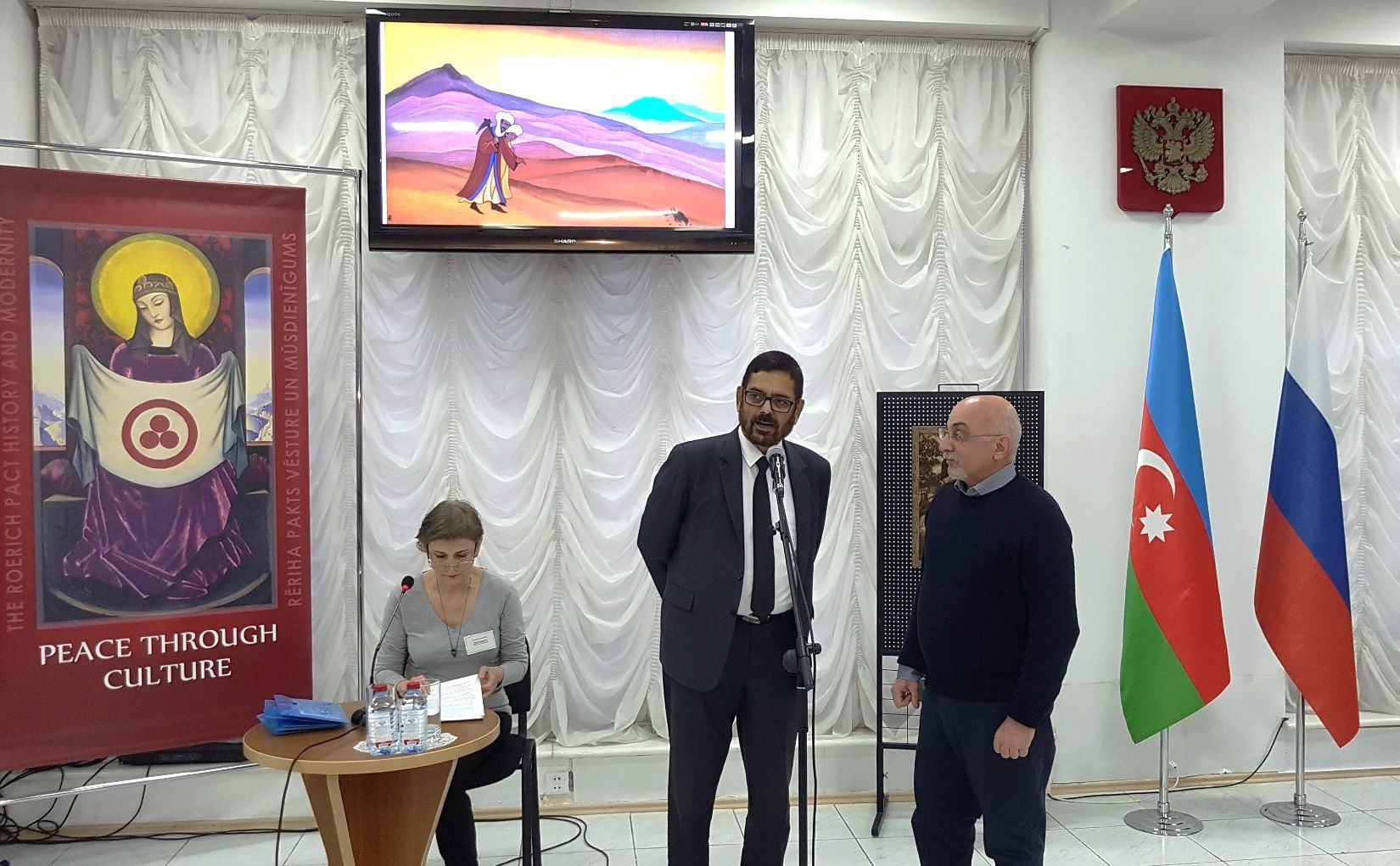 Защита культурного наследия во время вооруженных конфликтов.  Пакт Рериха в Баку (ФОТО)