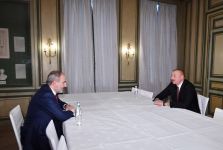 В Мюнхене состоялась встреча Президента Ильхама Алиева и Никола Пашиняна (ФОТО)