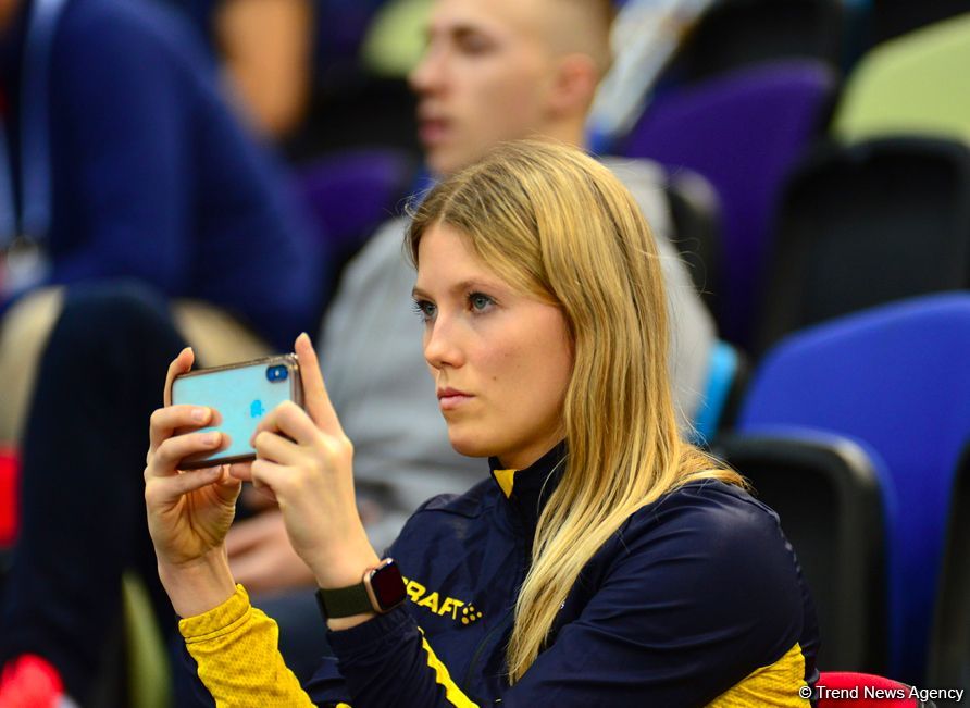 Лучшие моменты Кубка мира по прыжкам на батуте и акробатической дорожке в Баку (ФОТО)