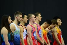 В Баку продолжаются финальные соревнования Кубка мира по прыжкам на батуте и акробатической дорожке (ФОТОРЕПОРТАЖ)