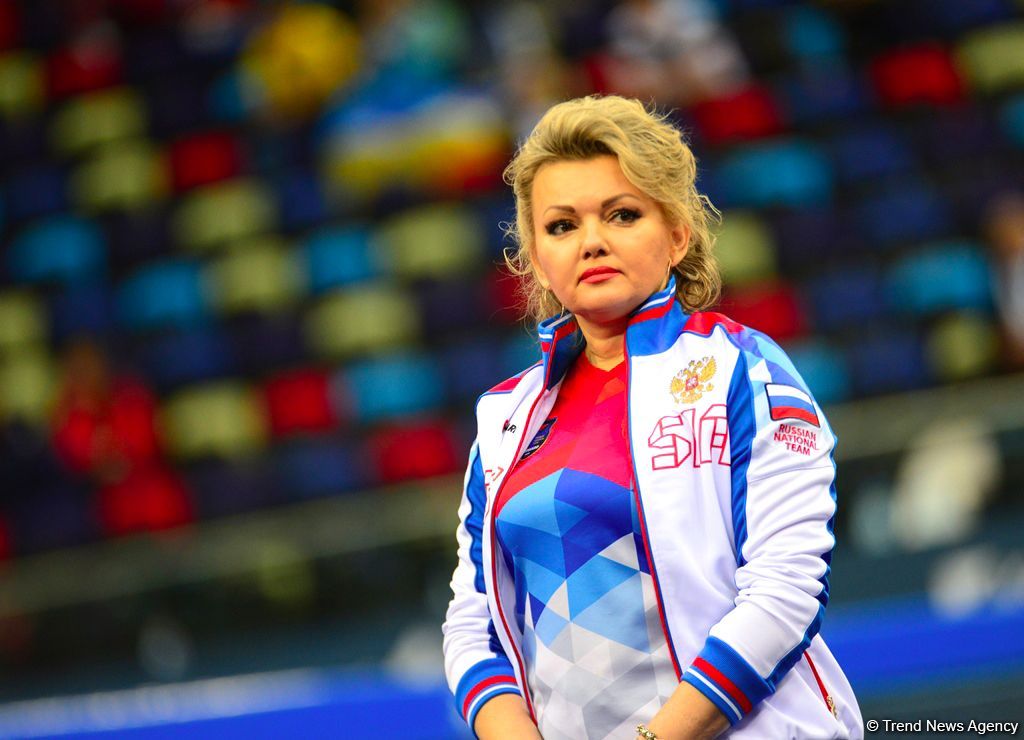 В Баку продолжаются финальные соревнования Кубка мира по прыжкам на батуте и акробатической дорожке (ФОТОРЕПОРТАЖ)