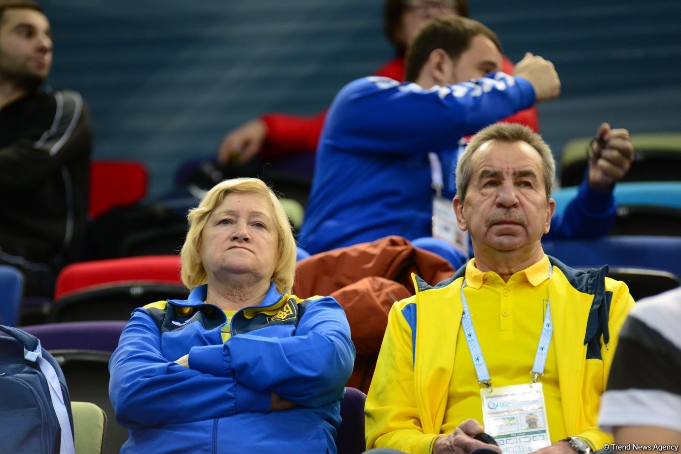 В Баку стартовали финалы Кубка мира по прыжкам на батуте и акробатической дорожке (ФОТО)