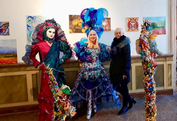 Венецианский карнавал для азербайджанских художников (ФОТО)