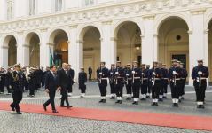 Состоялась встреча Президента Ильхама Алиева с председателем Совета министров Италии Джузеппе Конте (ФОТО)
