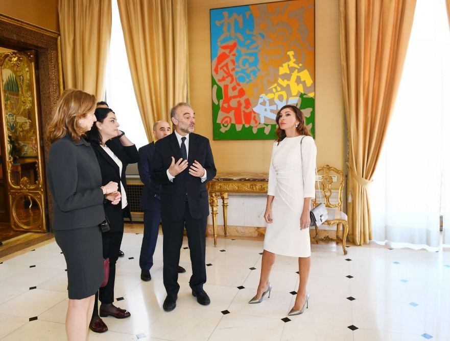Первый вице-президент Мехрибан Алиева ознакомилась с Квиринальским дворцом Италии (ФОТО) (версия 2)