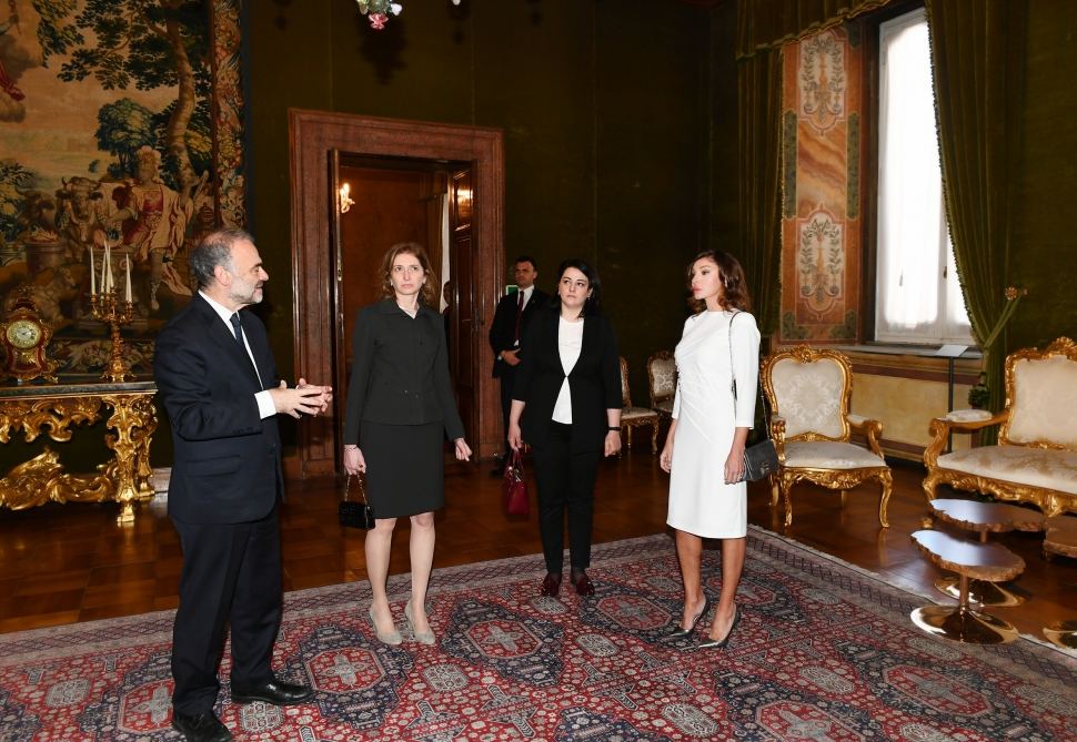 Первый вице-президент Мехрибан Алиева ознакомилась с Квиринальским дворцом Италии (ФОТО) (версия 2)
