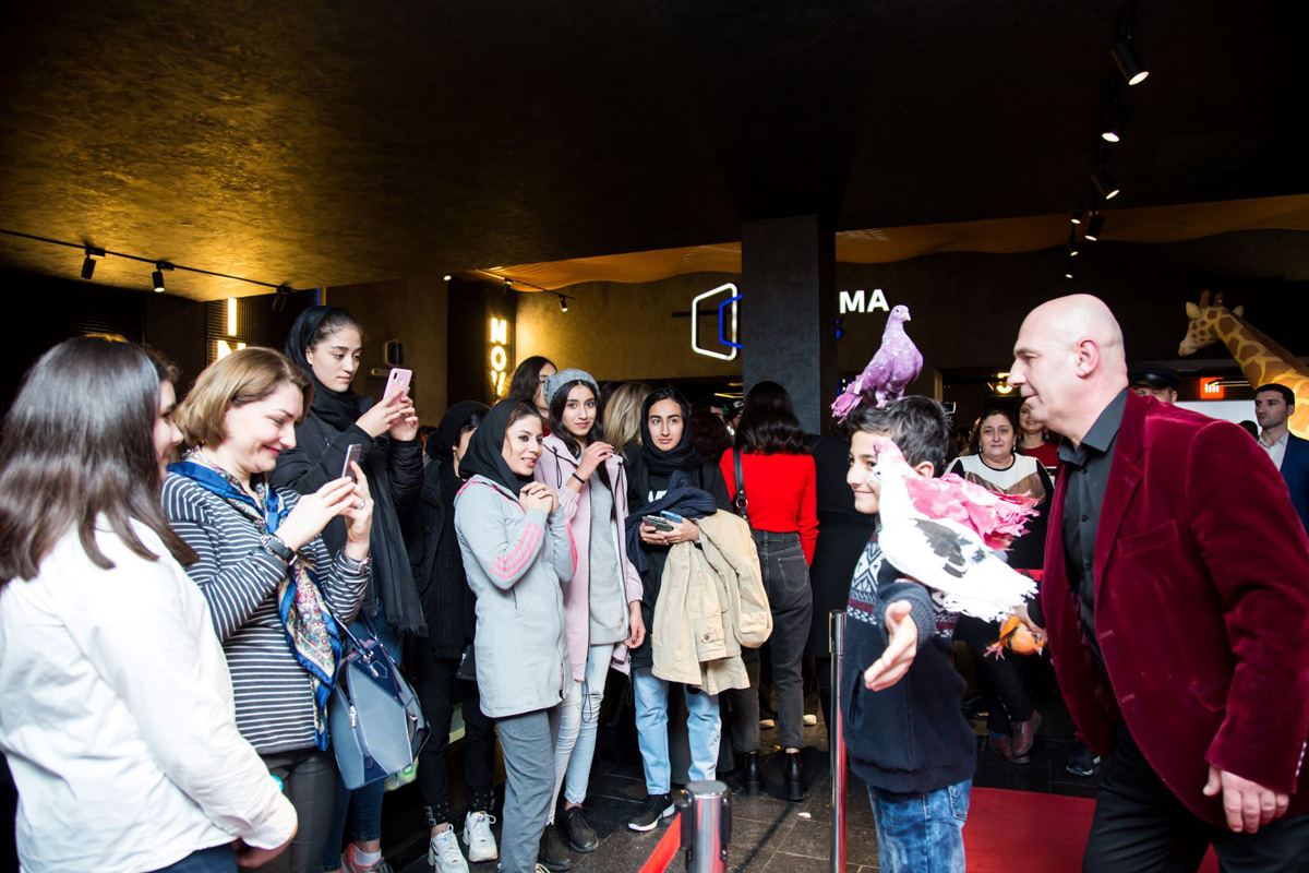 В Баку создали джунгли с цветными птицами (ВИДЕО, ФОТО)