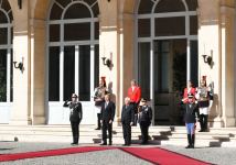 В Риме состоялась официальная церемония проводов Президента Ильхама Алиева (ФОТО)