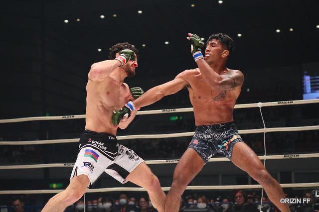 Бой без правил азербайджанца и американца в Японии (ВИДЕО, ФОТО)