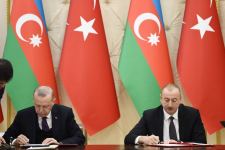 Подписаны азербайджано-турецкие документы (ФОТО)