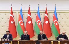 Подписаны азербайджано-турецкие документы (ФОТО)