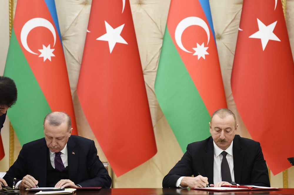 Подписаны азербайджано-турецкие документы (ФОТО)