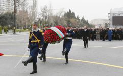 Президент Ильхам Алиев и Первая леди Мехрибан Алиева приняли участие в церемонии почтения памяти жертв Ходжалинского геноцида (ФОТО) (версия 2)