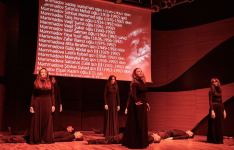 Протест против армянских фашистов в поэзии, музыке и театре (ФОТО/ВИДЕО)