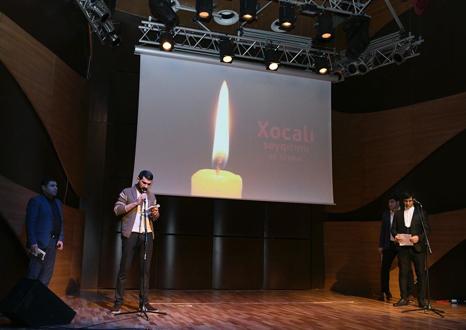 Протест против армянских фашистов в поэзии, музыке и театре (ФОТО/ВИДЕО)