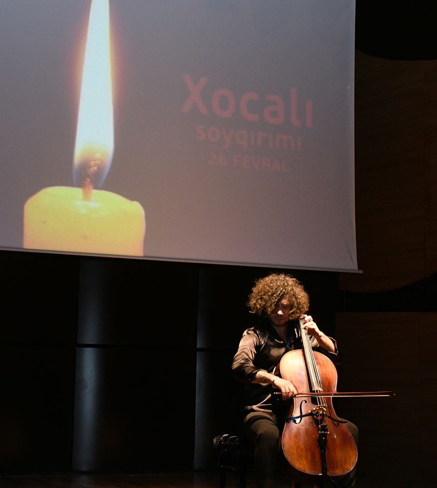 Протест против армянских фашистов в поэзии, музыке и театре (ФОТО/ВИДЕО)