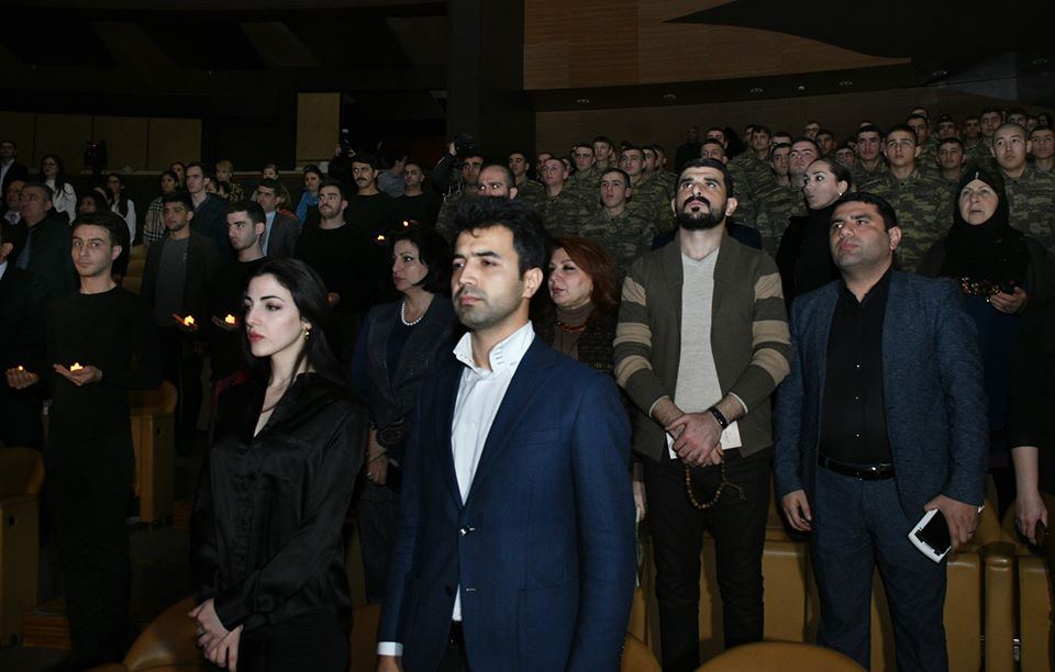 Протест против армянских фашистов в поэзии, музыке и театре (ФОТО/ВИДЕО)