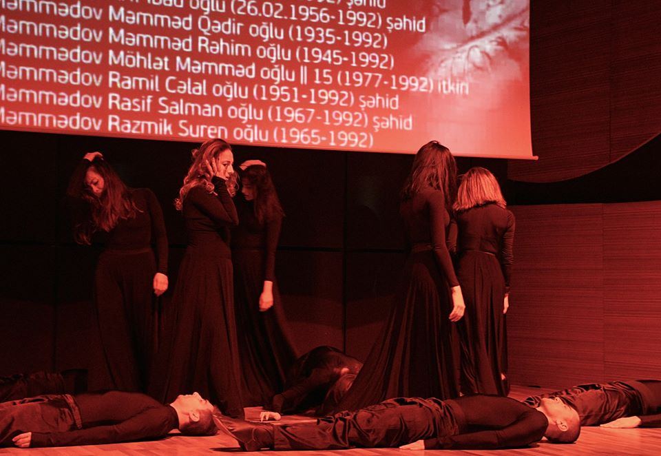 Протест против армянских фашистов в поэзии, музыке и театре (ФОТО/ВИДЕО)